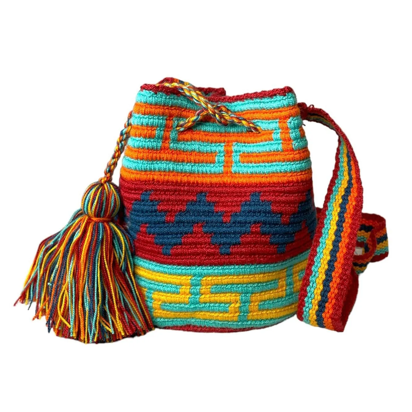 Desert Sunset Mini Crochet Bags