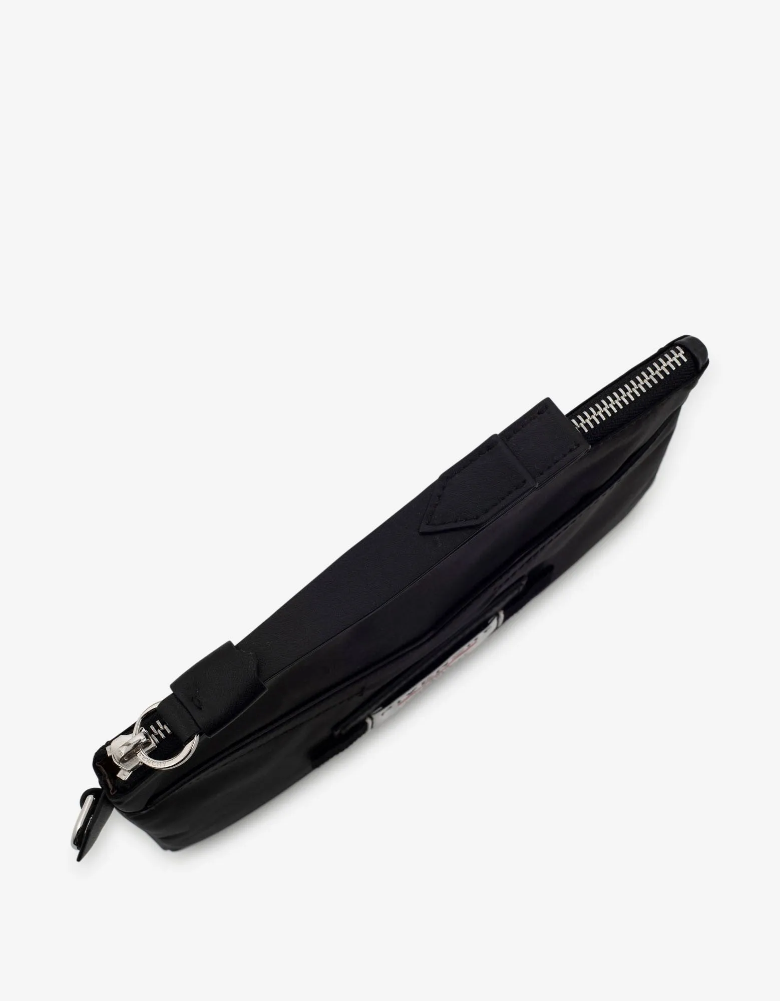 Downtown Black Nylon Pouch -