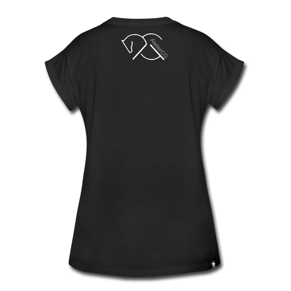 EQUINE LUXE TEE | black