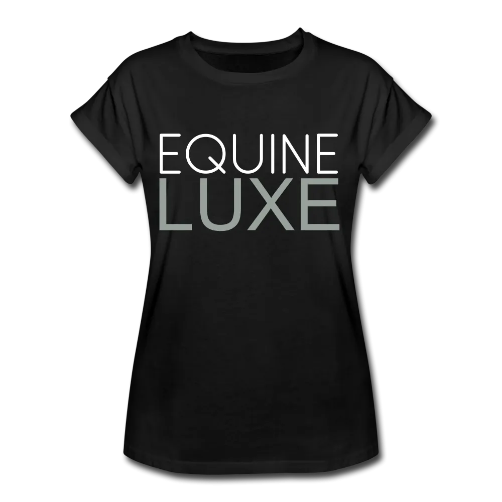 EQUINE LUXE TEE | black