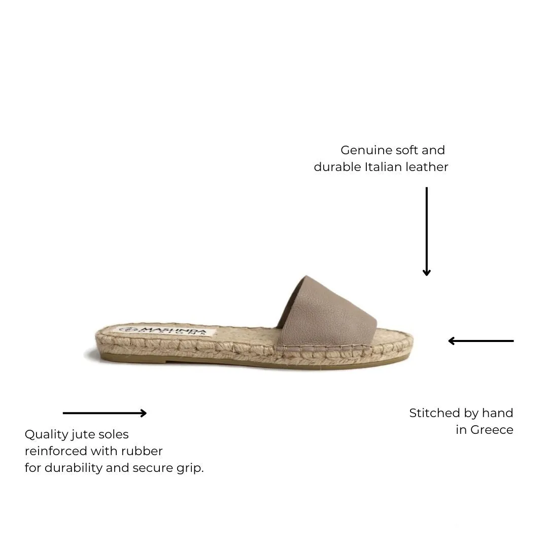 Espadrilles Slides - Snake Print