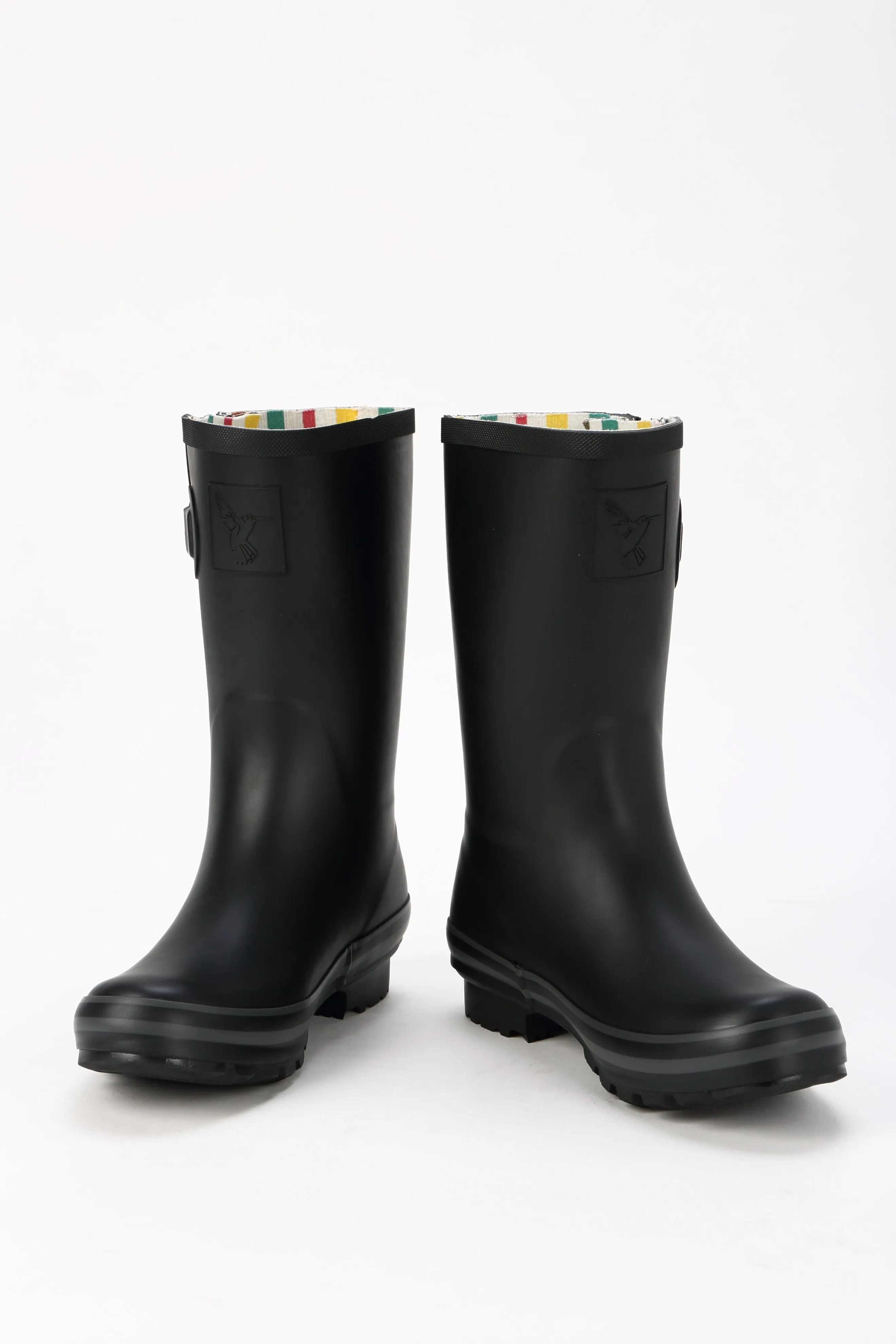 Evercreatures All Black Plain Short Wellies