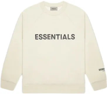 Fear of God Essentials Crewneck Applique Logo Butter