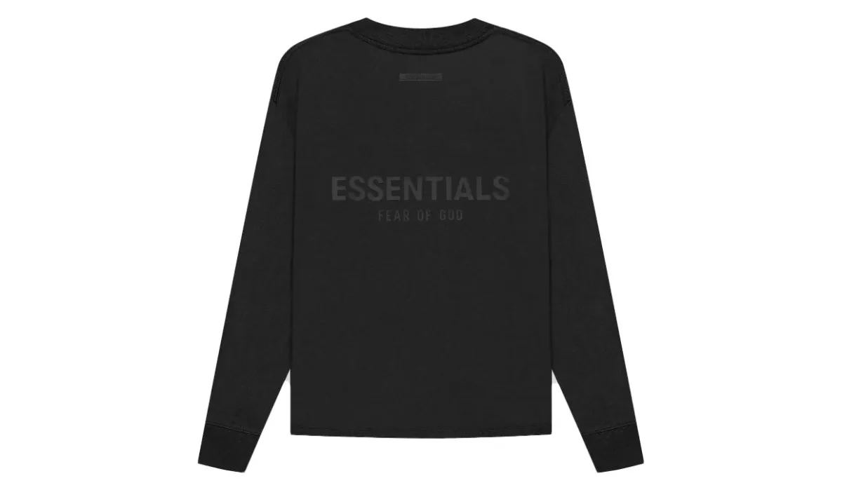 Fear of God Essentials Long Sleeve T-shirt Black/Stretch Limo