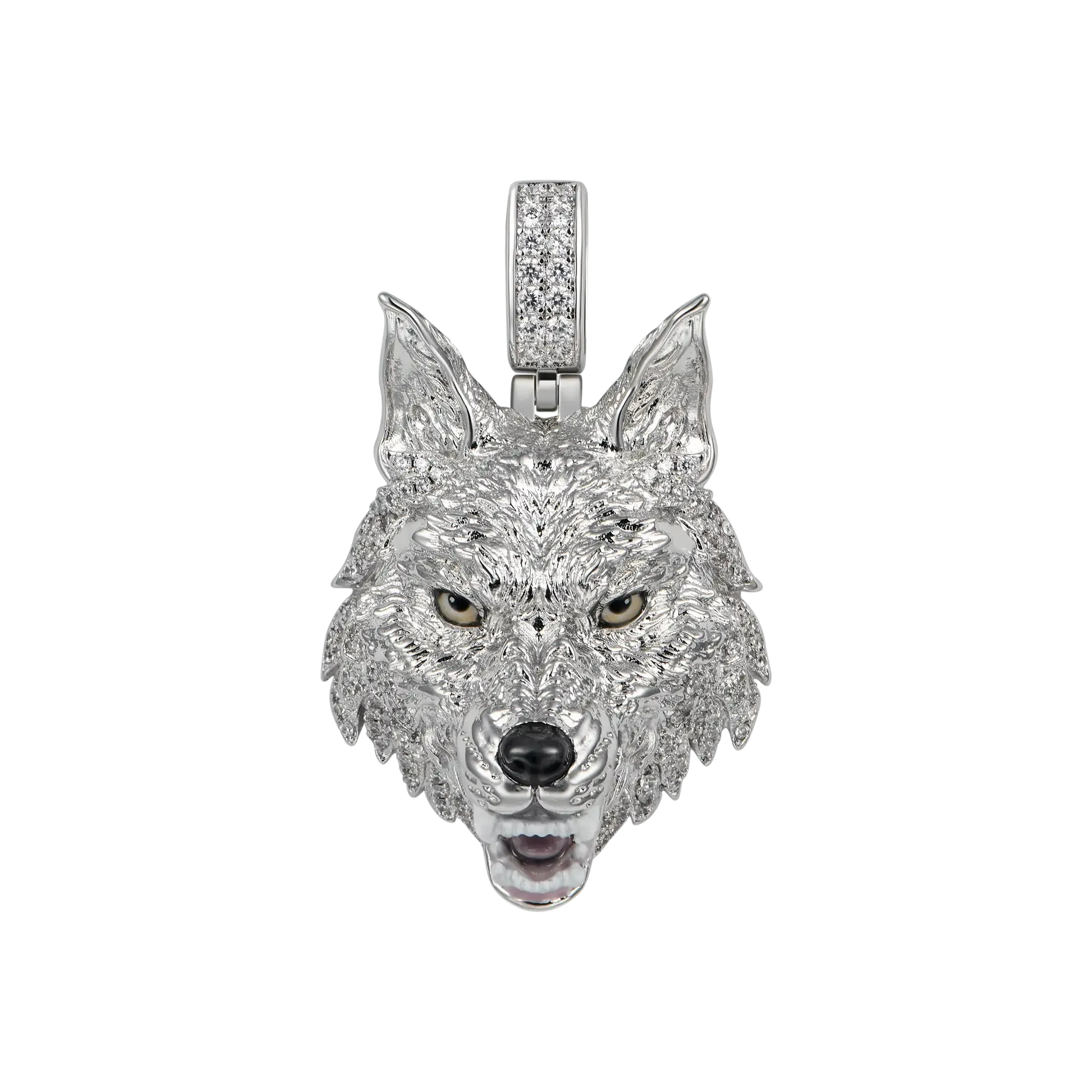 Fearless Wolf Pendant