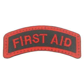 FIRST AID TAB - BLACK RED