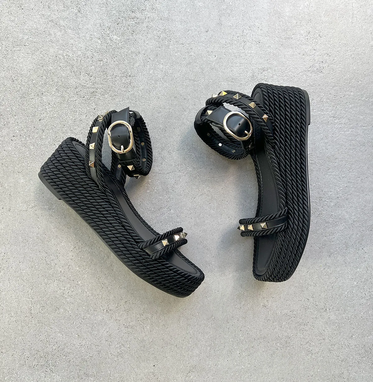 Flatform Rockstud 45mm, Black