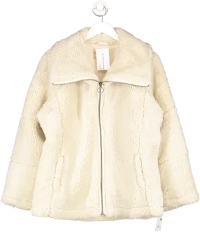 Free People Beige Raya Cosy Coat UK XS