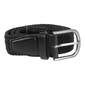 Galvin Green Wave braided Golf Belt - Black