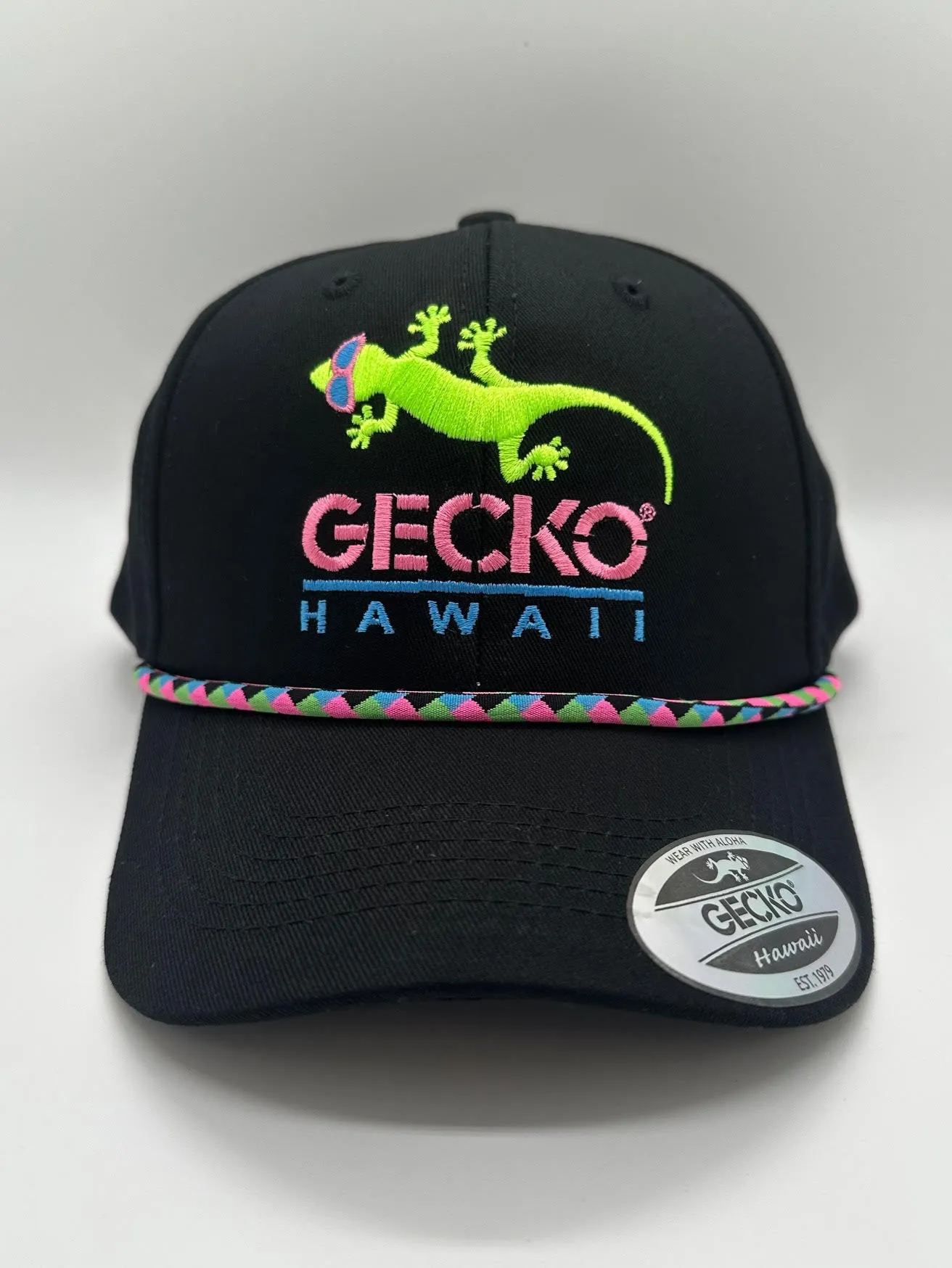 Gecko Retro Rope Snapback Captains Hat