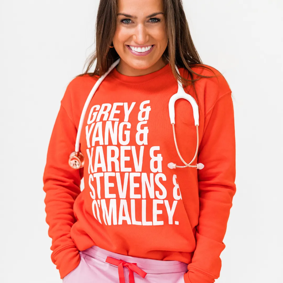 Grey's Anatomy Fleece Raglan - FINAL SALE