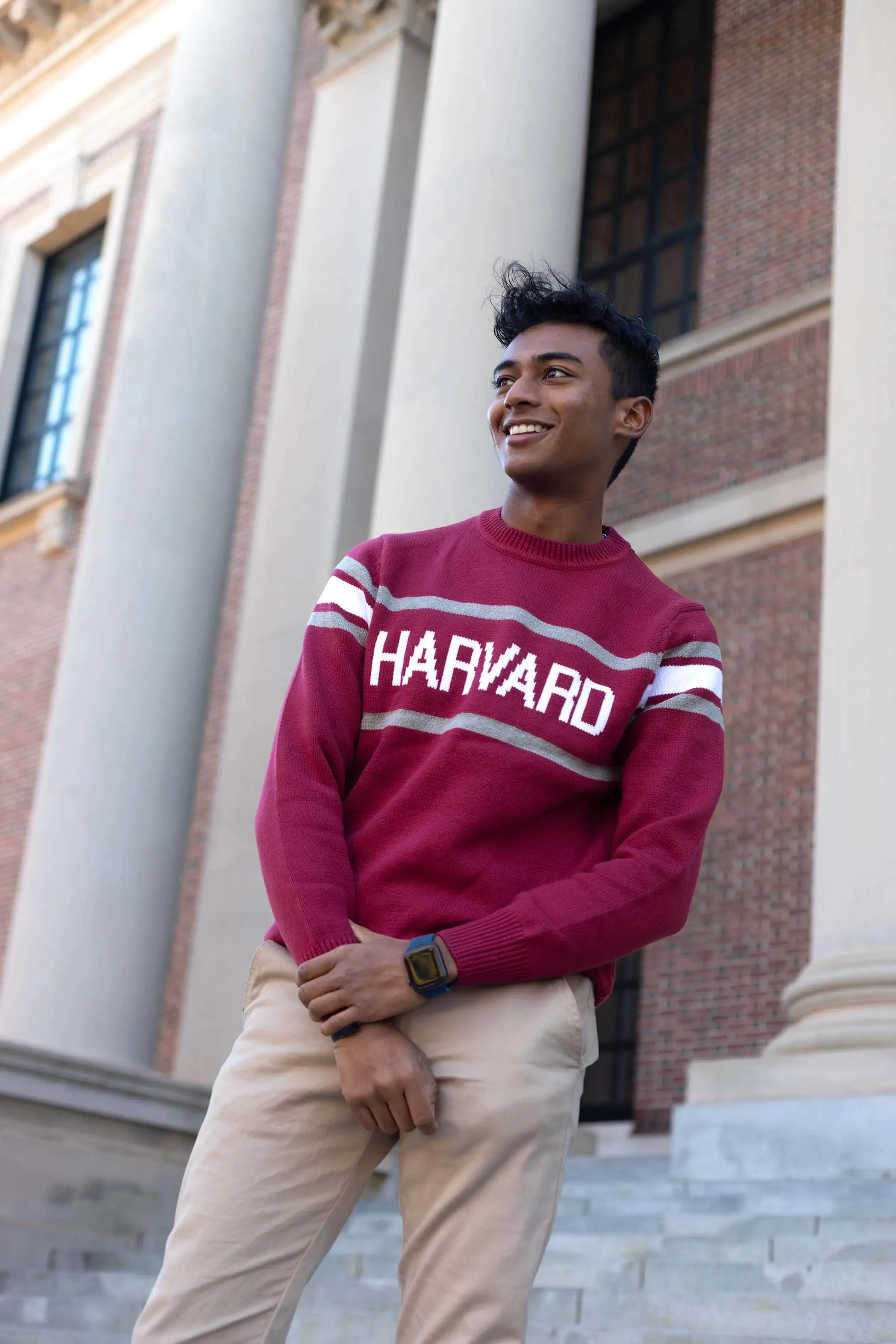 Harvard Retro Stadium Sweater