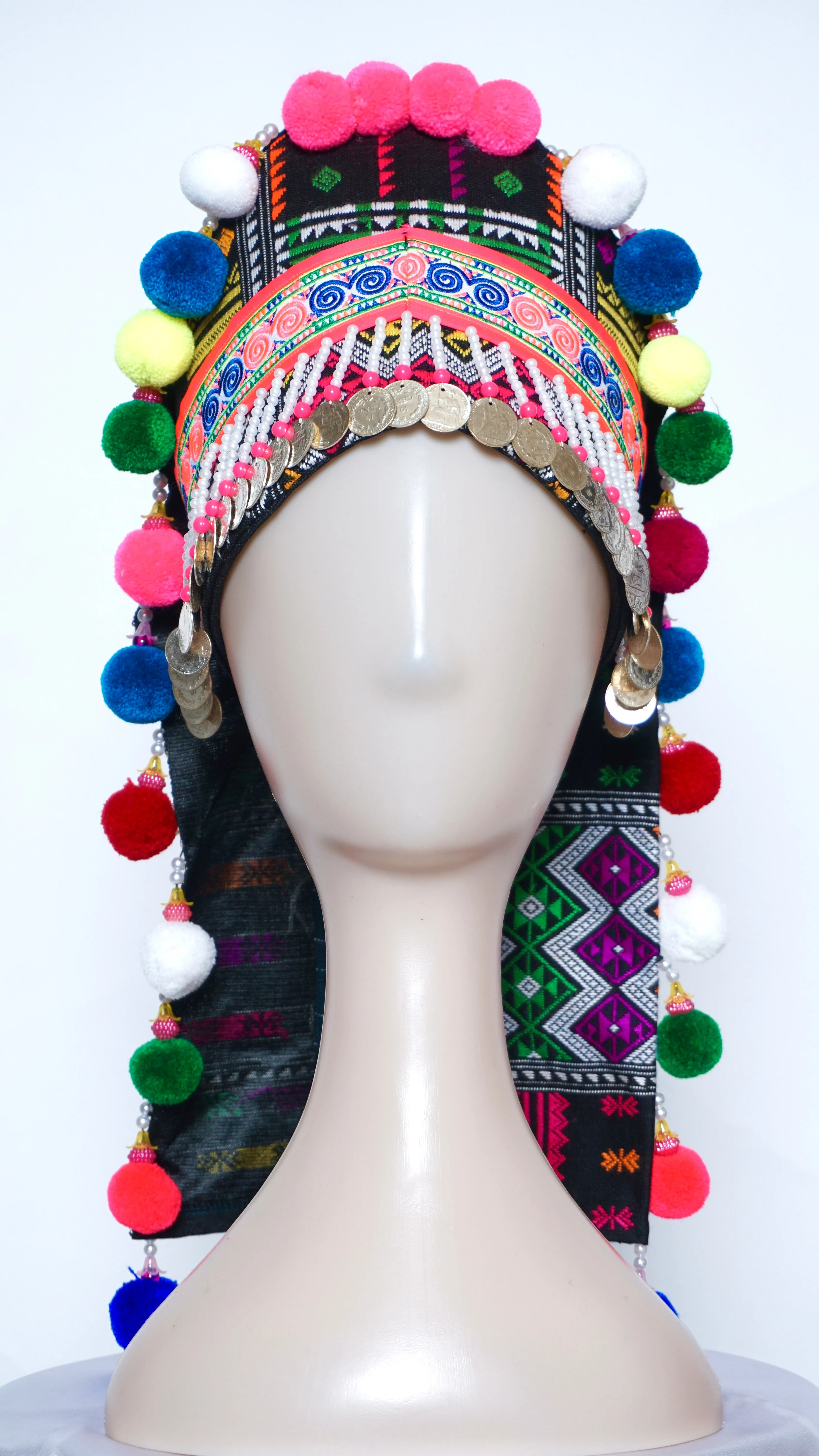 *Hmong Txaij Hat (20"-21")