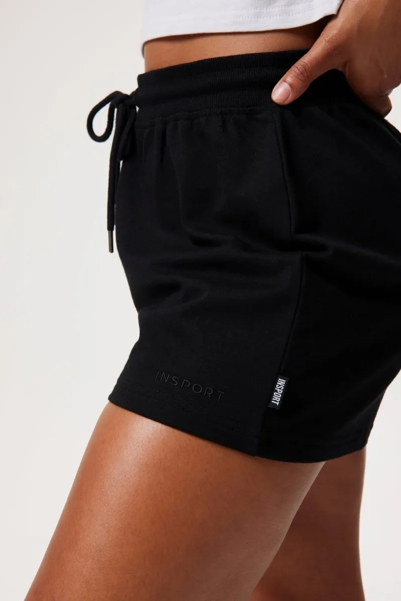 INSPORT WOMEN'S JENNA BLACK SHORTS