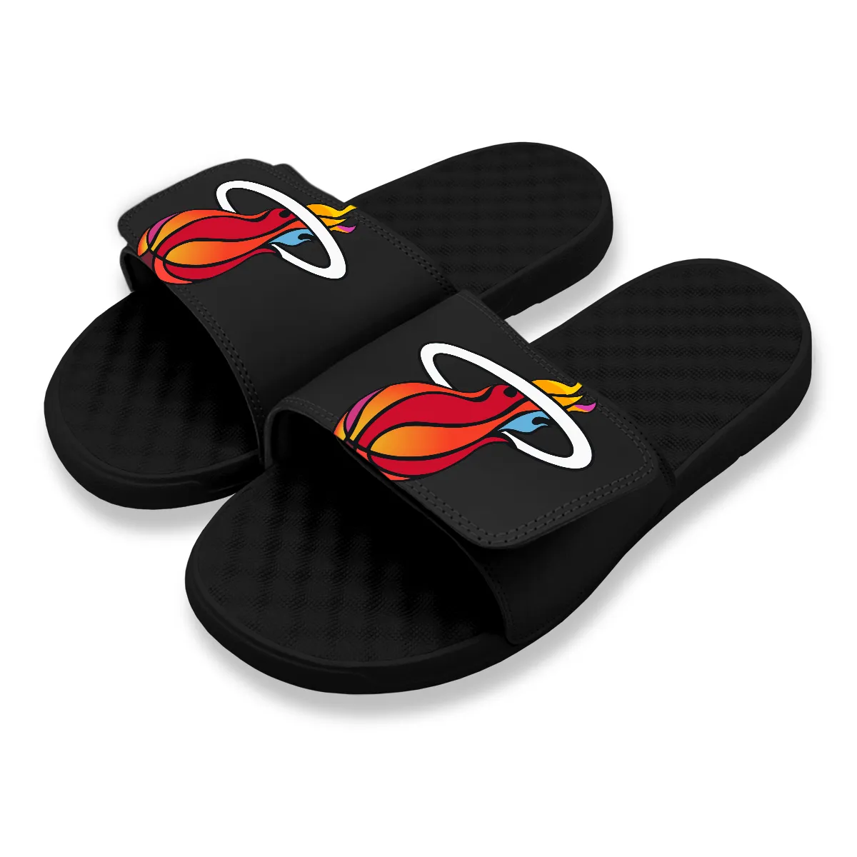 Islide Miami HEAT Mashup Logo Sandals