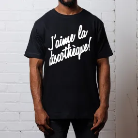 J'aime Discotheque - Tshirt - Black