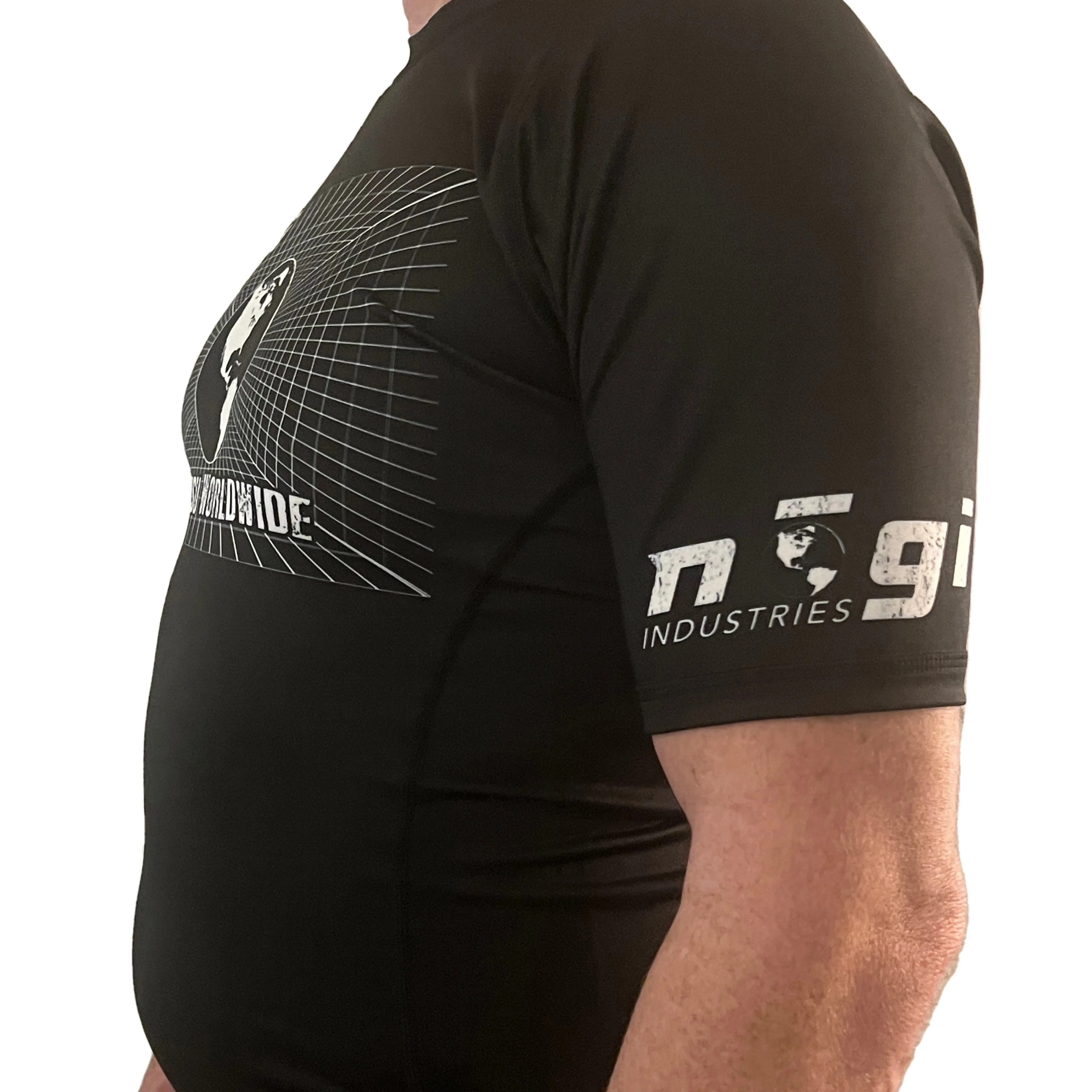 Jiujitsu Worldwide Short Sleeve Rash Guard - Made in USA