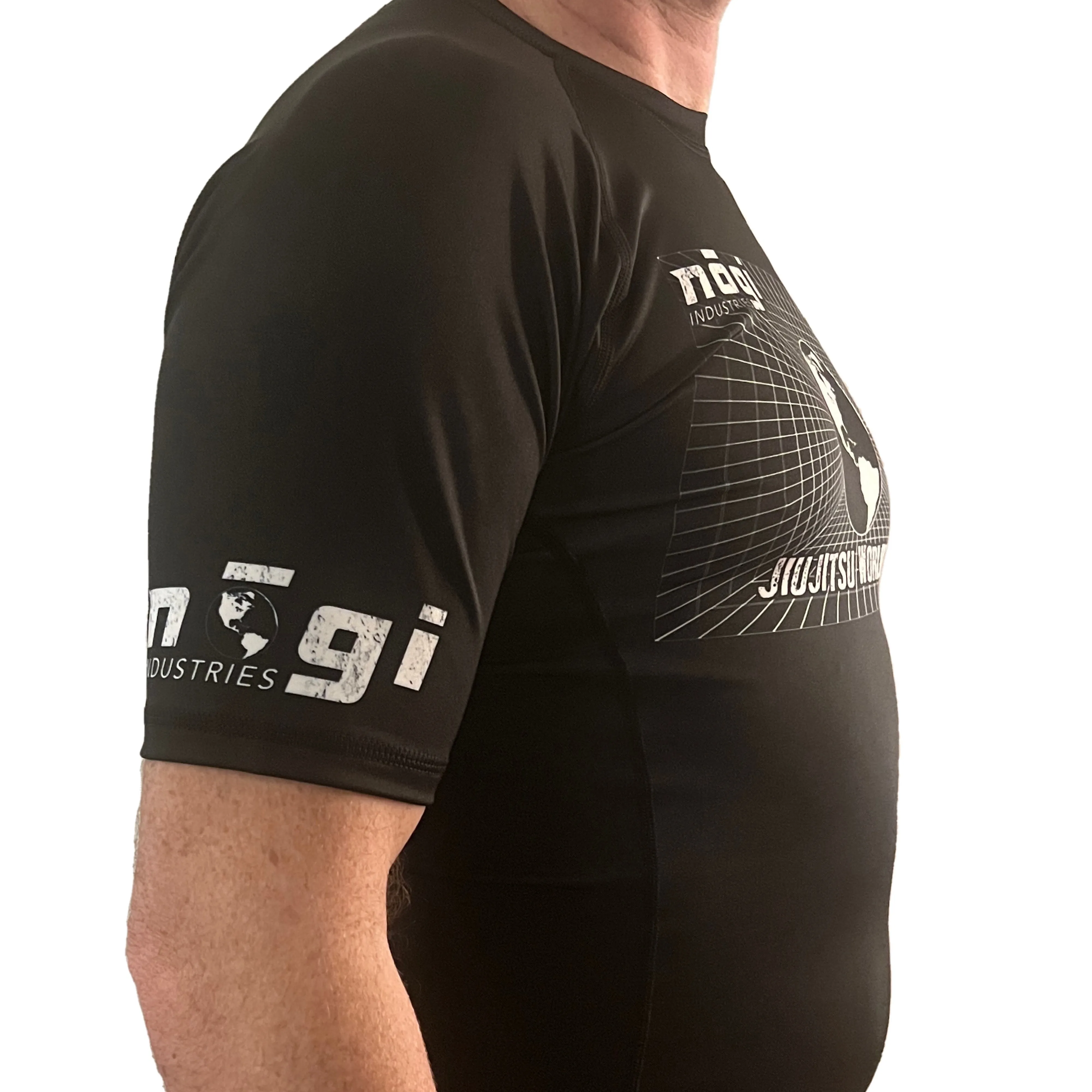 Jiujitsu Worldwide Short Sleeve Rash Guard - Made in USA