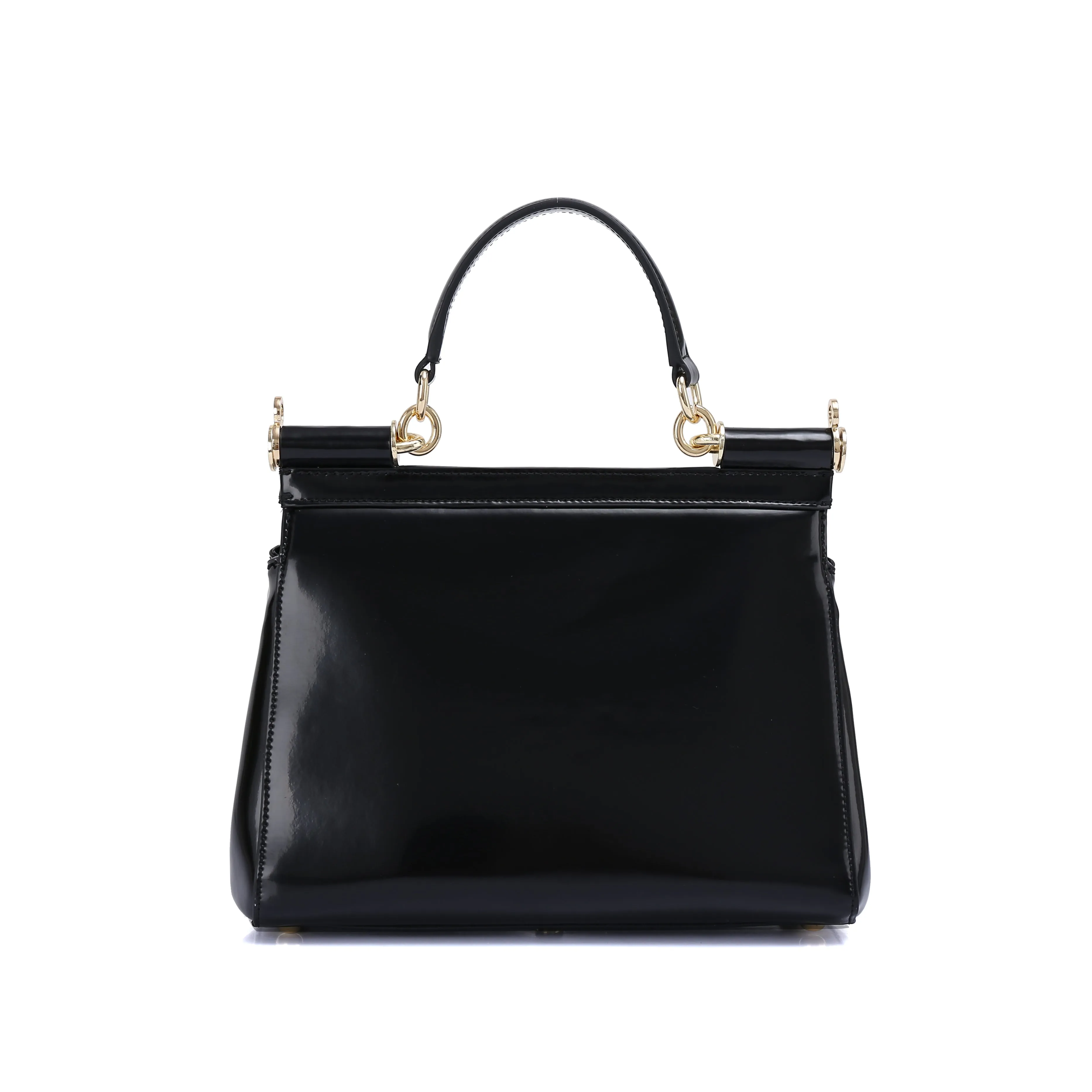 Lady Bag 3 - Semi-Patent Black