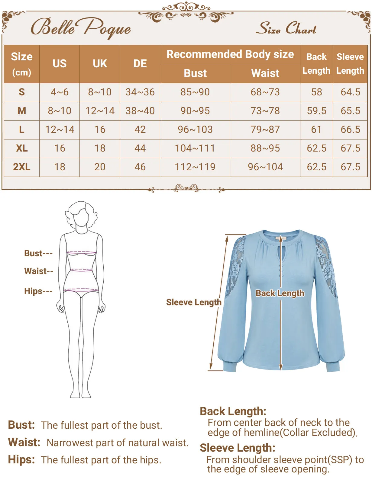 Long Sleeve with Lace Round Neck Office Shirt Vintage Work Professional Casual Tops⏰Flash Sale