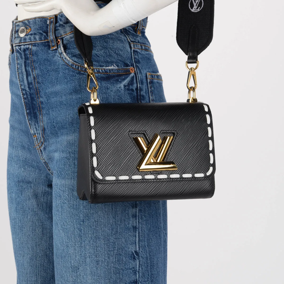 Louis Vuitton Black Epi Wild at Heart Twist PM