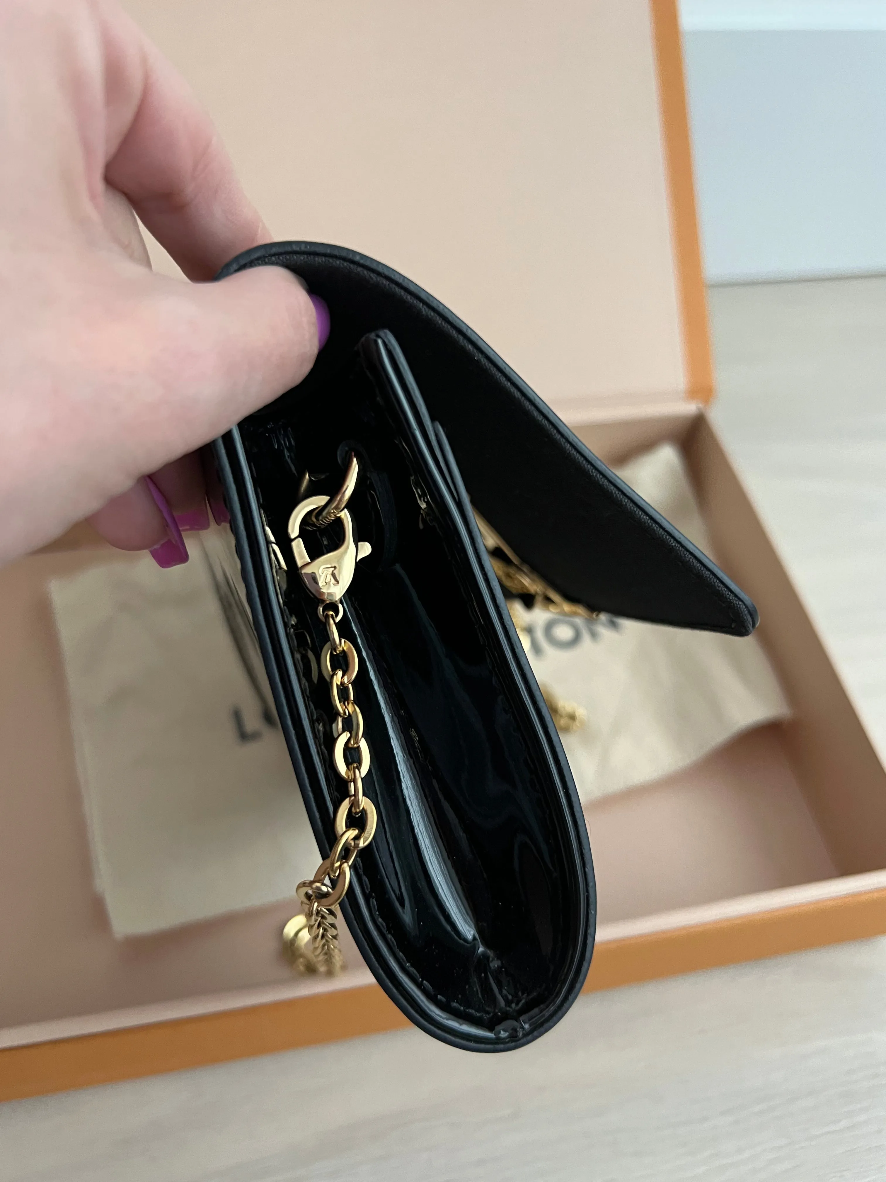 Louis Vuitton Chain Louise Bag