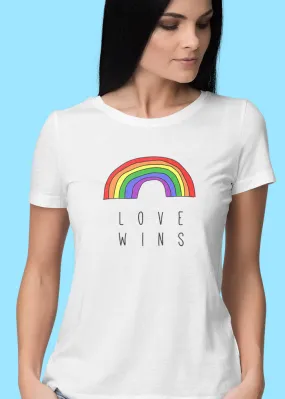 Love Wins Womens Tshirt