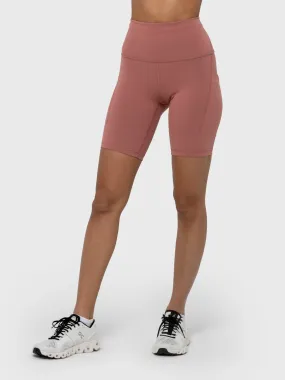 LULULEMON BRIAR ROSE WUNDER TRAIN 8IN SHORT