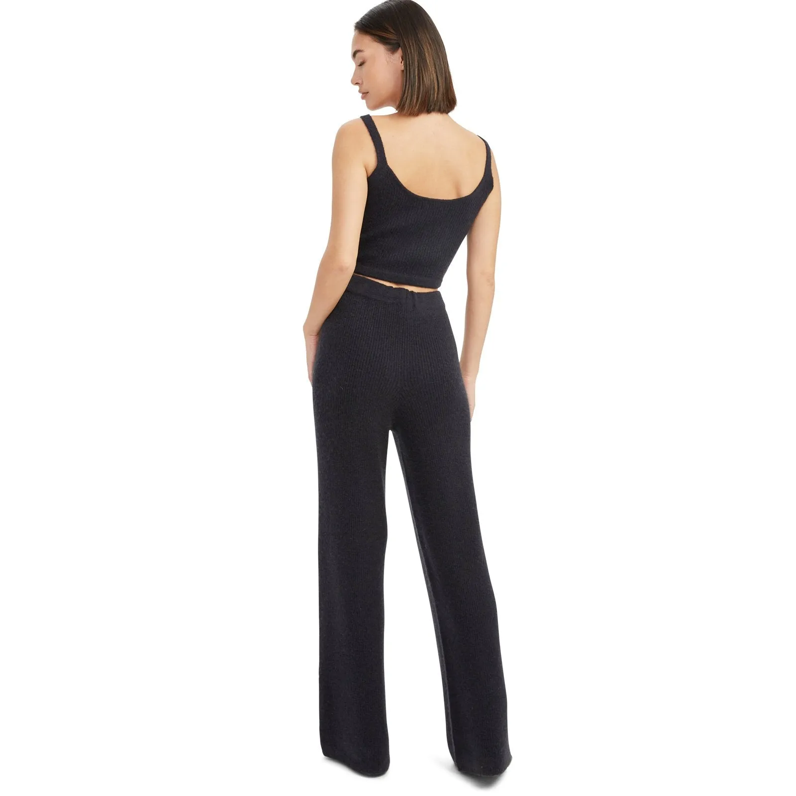 Luxe Merino Cashmere Wide Leg Pant