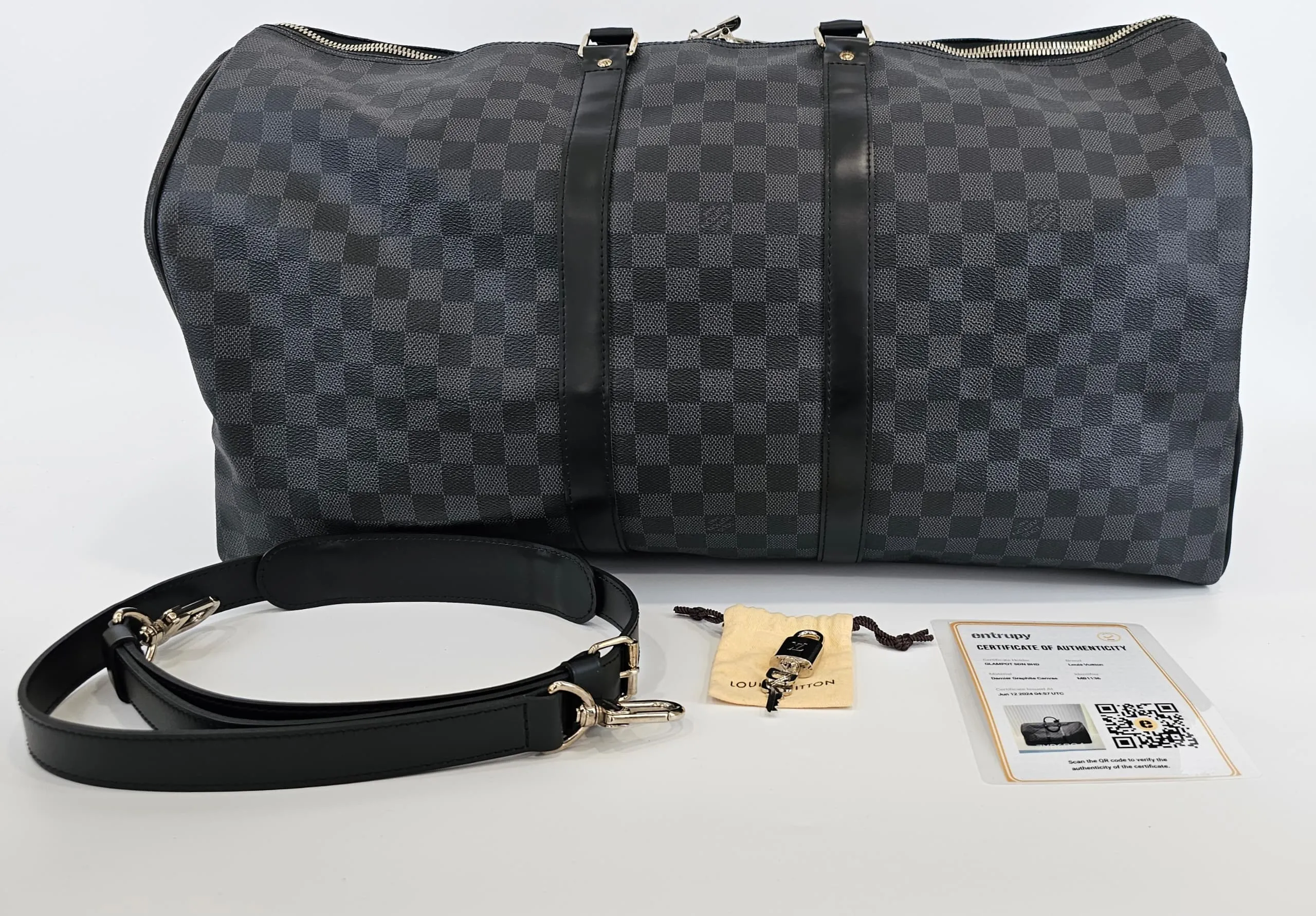 M40605 Monogram Eclipse Keepall Bandoulière 55