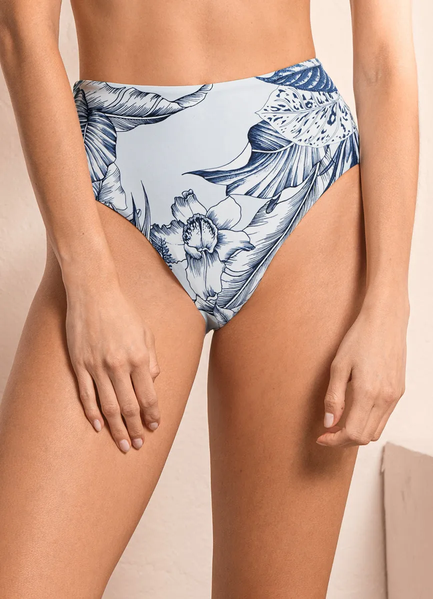 Maaji Calla Lily Venus Mid Rise Bikini Bottom