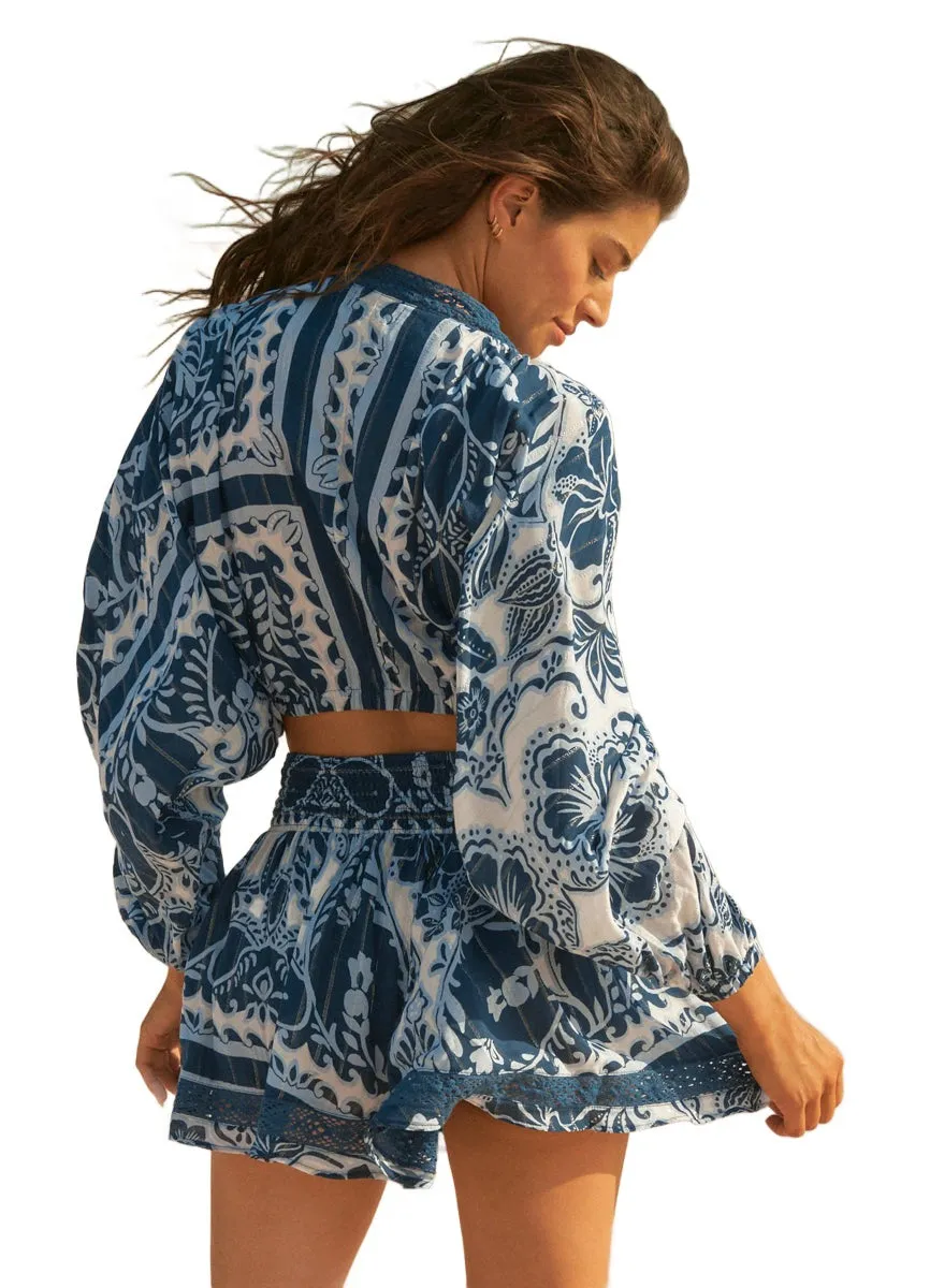 Maaji Delft Baroque Ramona Beachwear Top