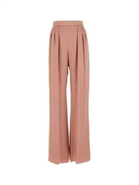 Max Mara UNCINO Silk Pintuck Pants 271786