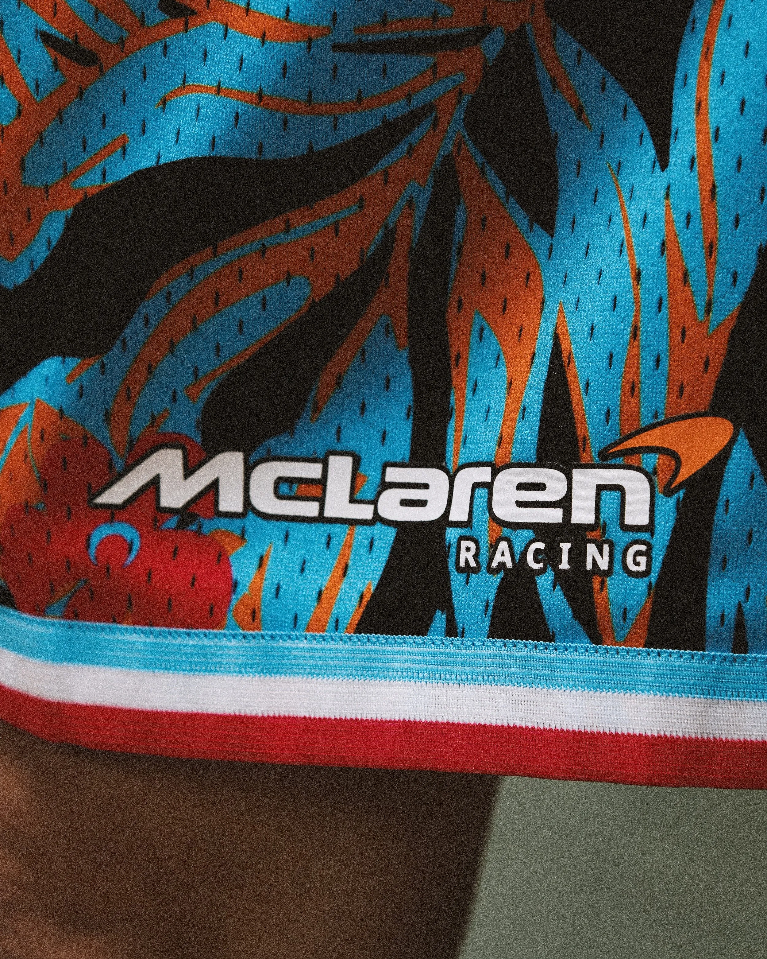 McLaren Racing F1 Special Edition Miami GP Mitchell & Ness Mesh Shorts