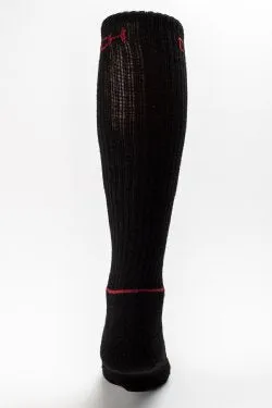 MEN'S CINCH BLACK AND RED BOOT SOCKS