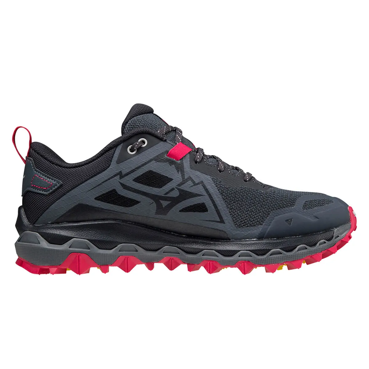 Mizuno Wave Mujin 8 Womens | Turbulence/obsidian/rred