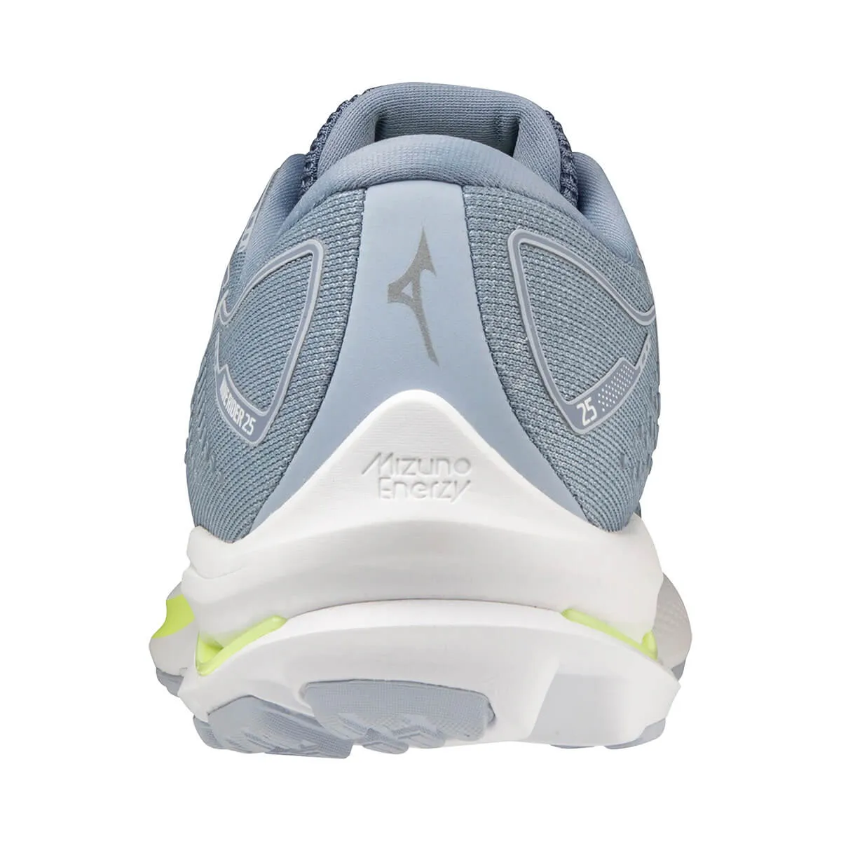 Mizuno Wave Rider 25 Womens | Heather/white/neolime