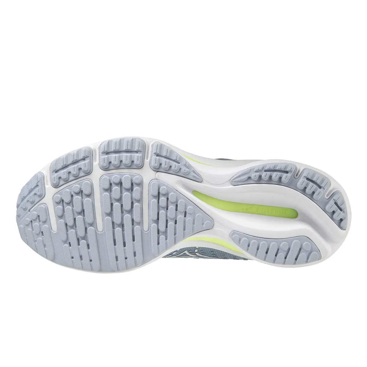 Mizuno Wave Rider 25 Womens | Heather/white/neolime