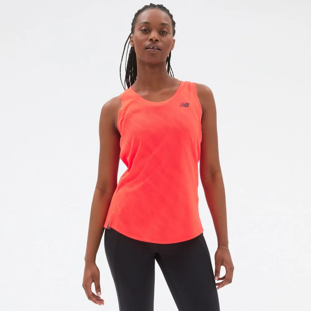 New Balance Women's Q Speed Jacquard ICEx Tank