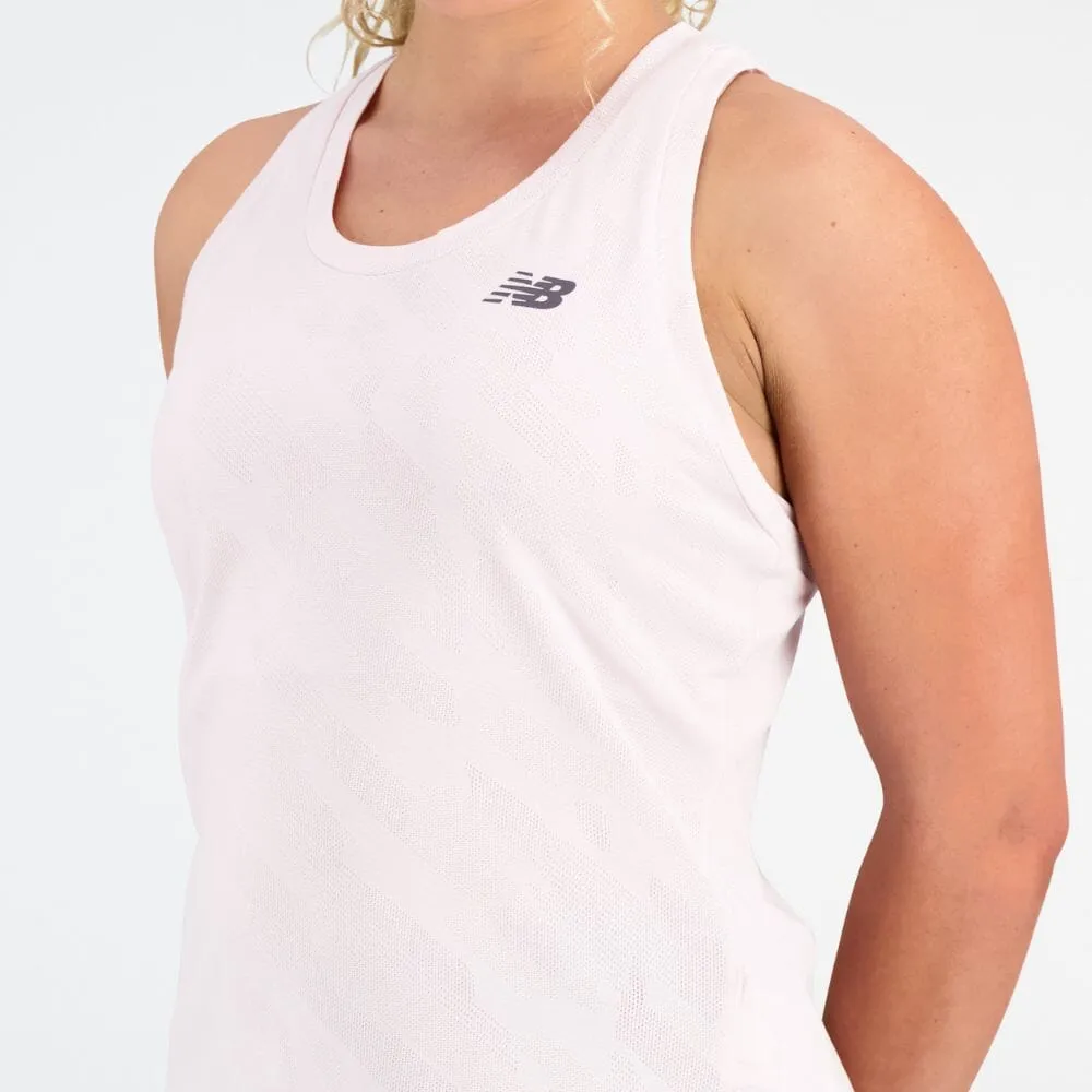 New Balance Women's Q Speed Jacquard ICEx Tank