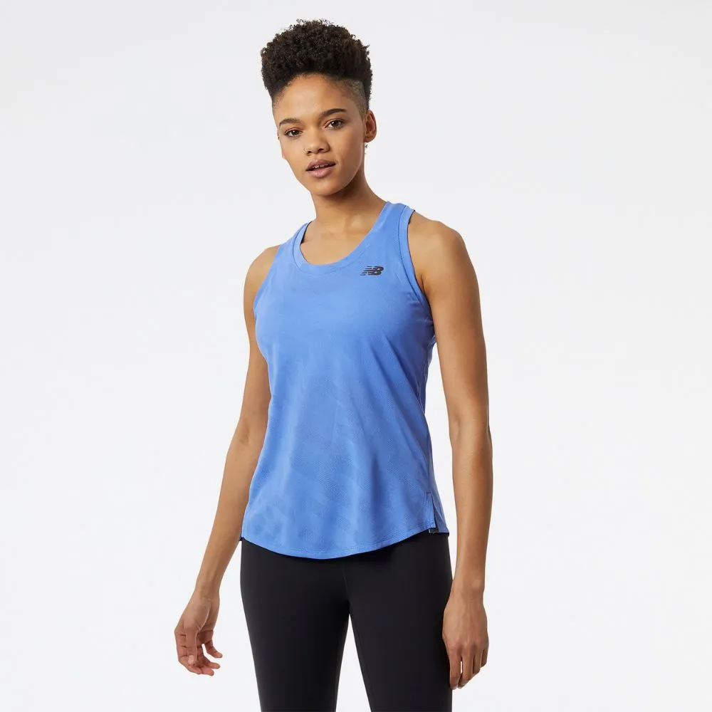 New Balance Women's Q Speed Jacquard ICEx Tank