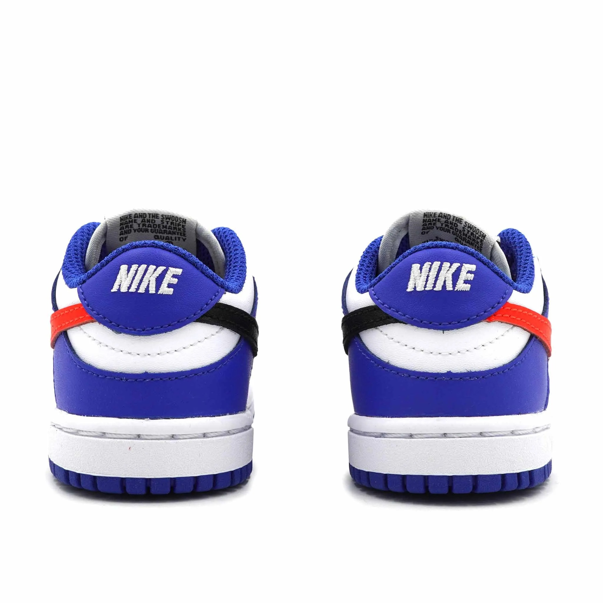 NIKE DUNK LOW BRIGHT CRIMSON GAME ROYAL TD (TODDLER) 2021