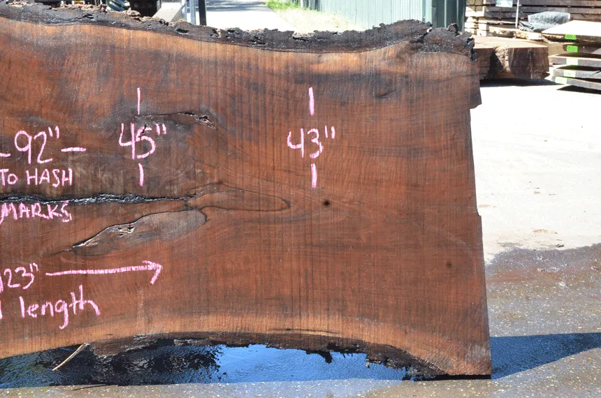 Oregon Black Walnut Slab 060121-04