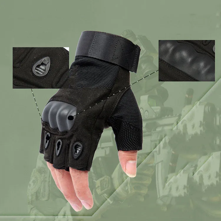 Outdoor  Military Non-slip Silica Gel Men's Gloves