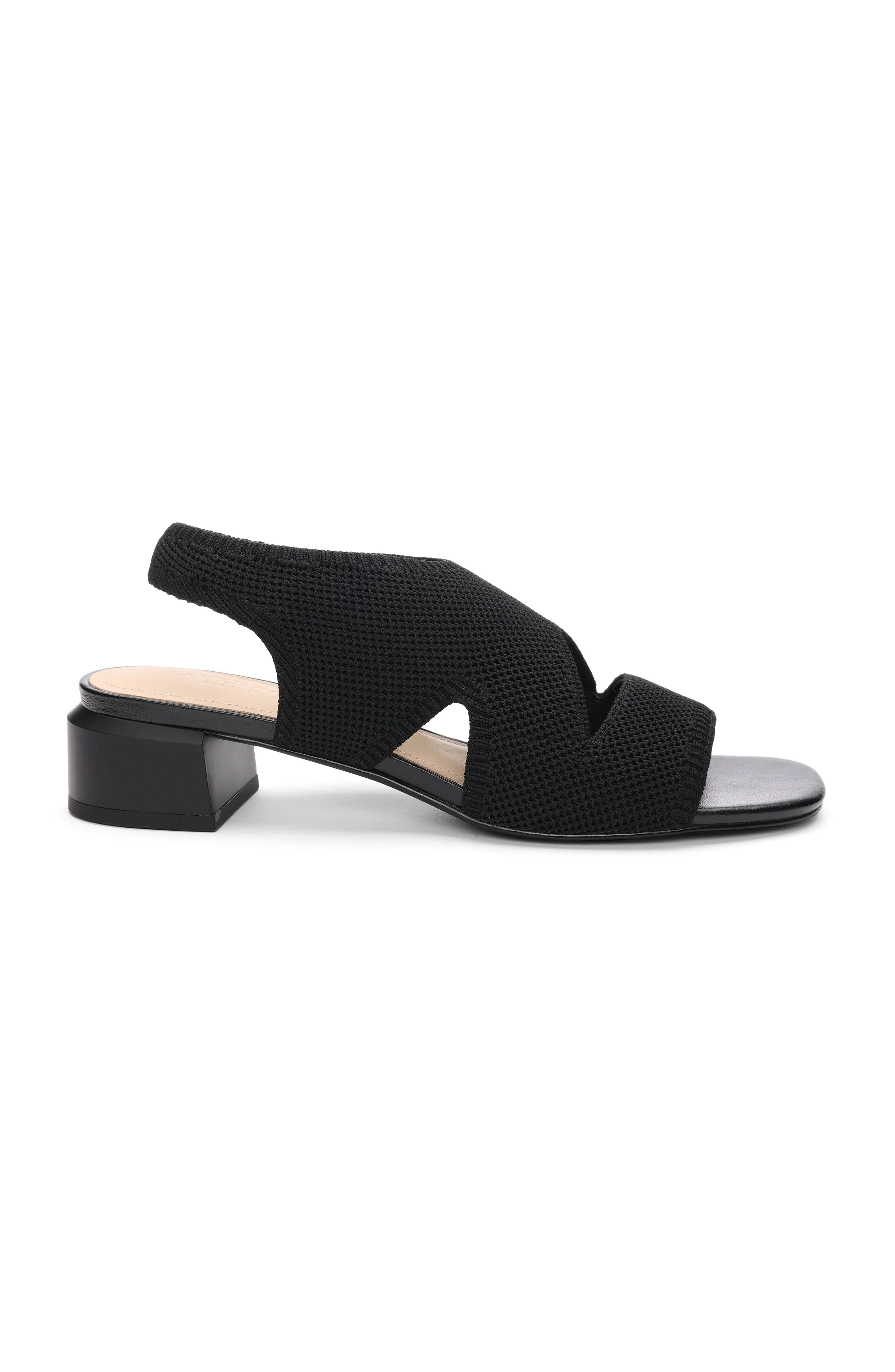 PACIFIC SLIP ON SANDAL WITH MINI BLOCK HEEL