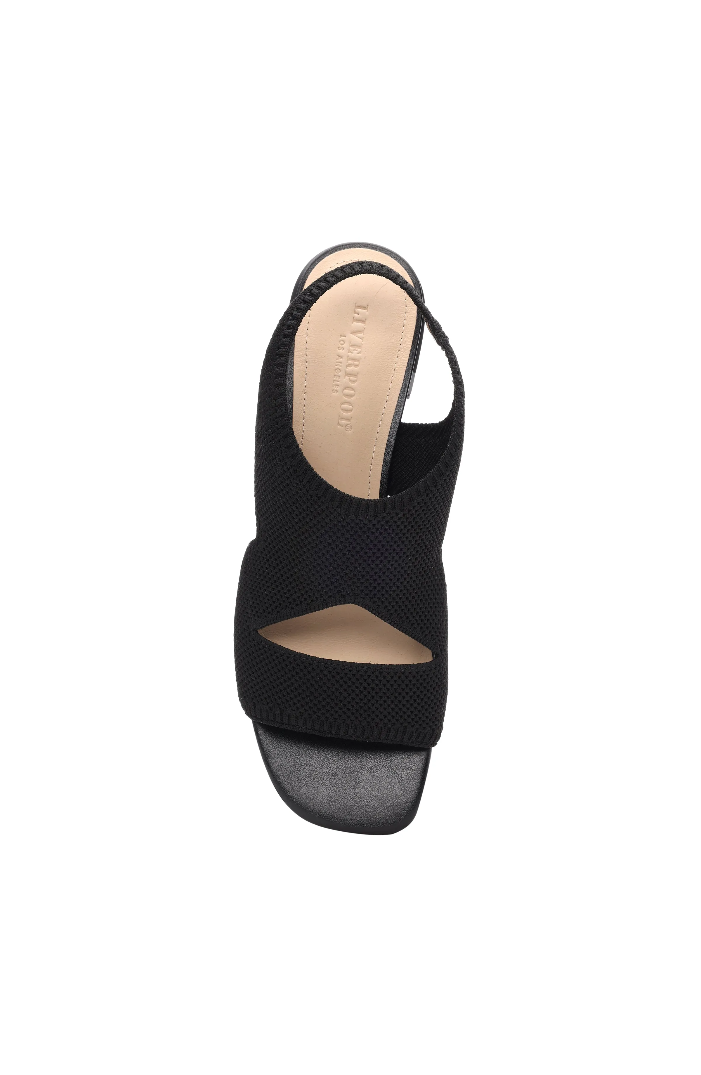 PACIFIC SLIP ON SANDAL WITH MINI BLOCK HEEL