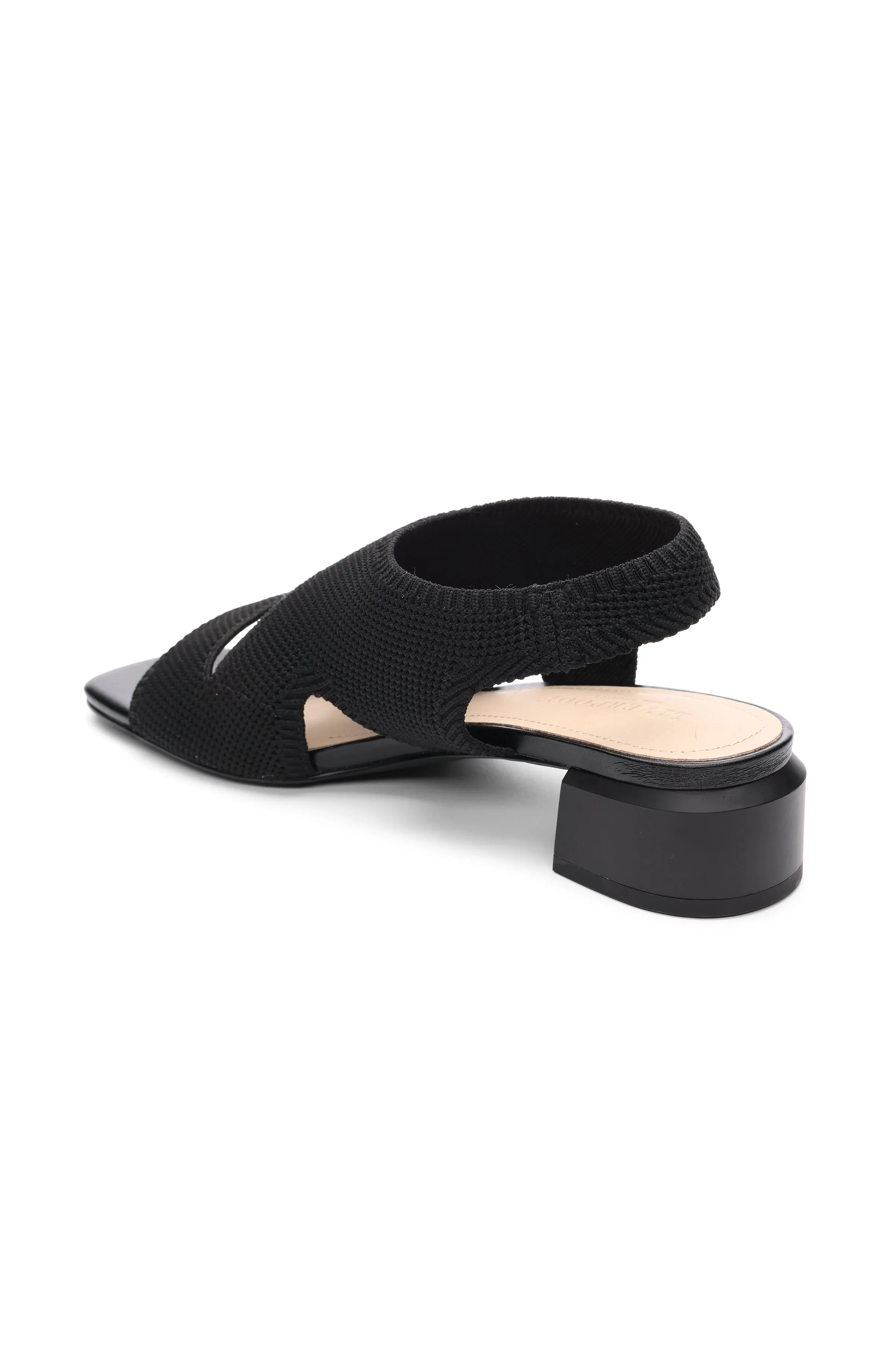 PACIFIC SLIP ON SANDAL WITH MINI BLOCK HEEL