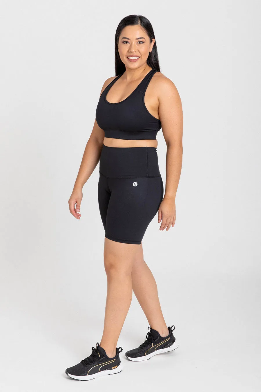 Petite Essential Bike Short - Black