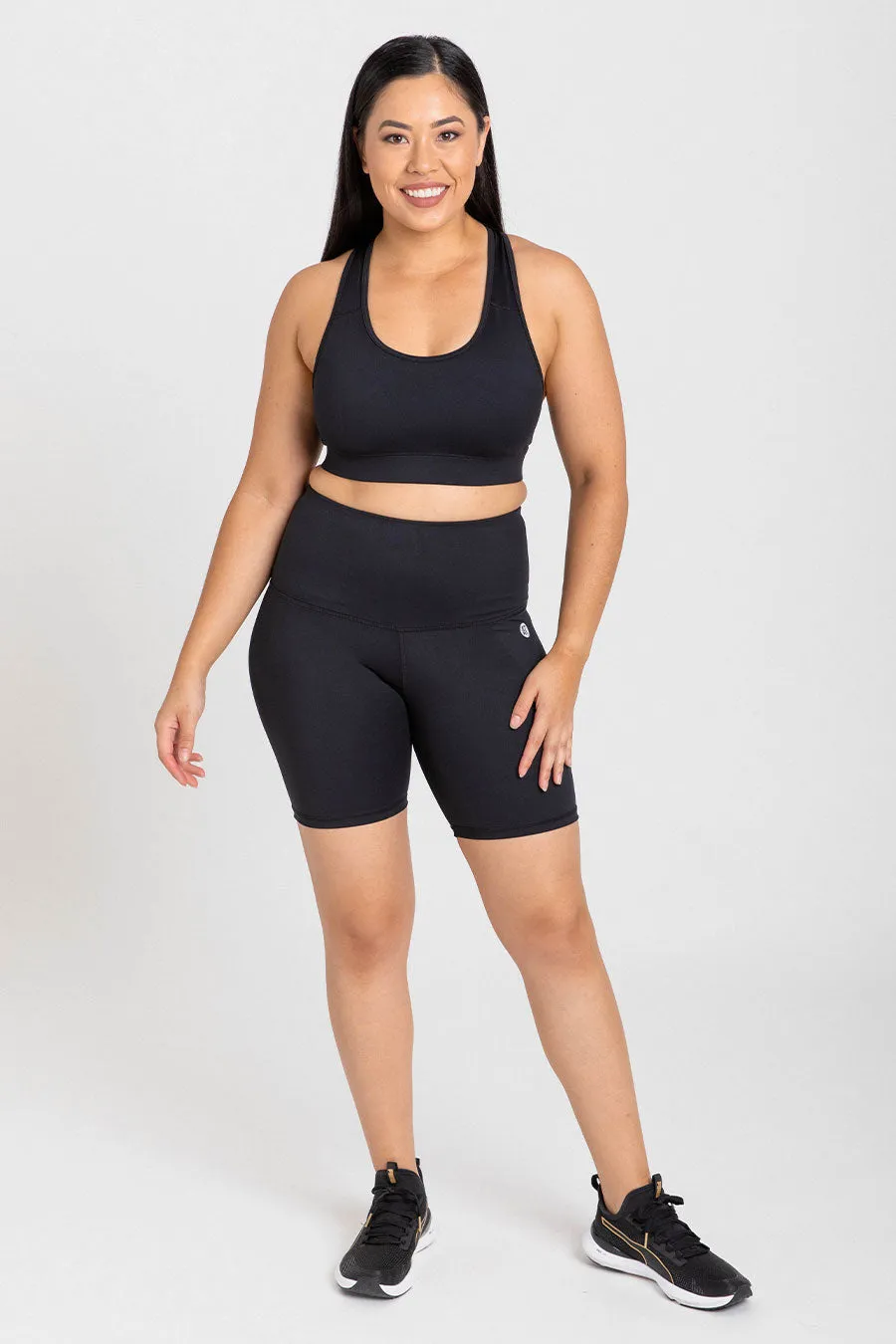 Petite Essential Bike Short - Black