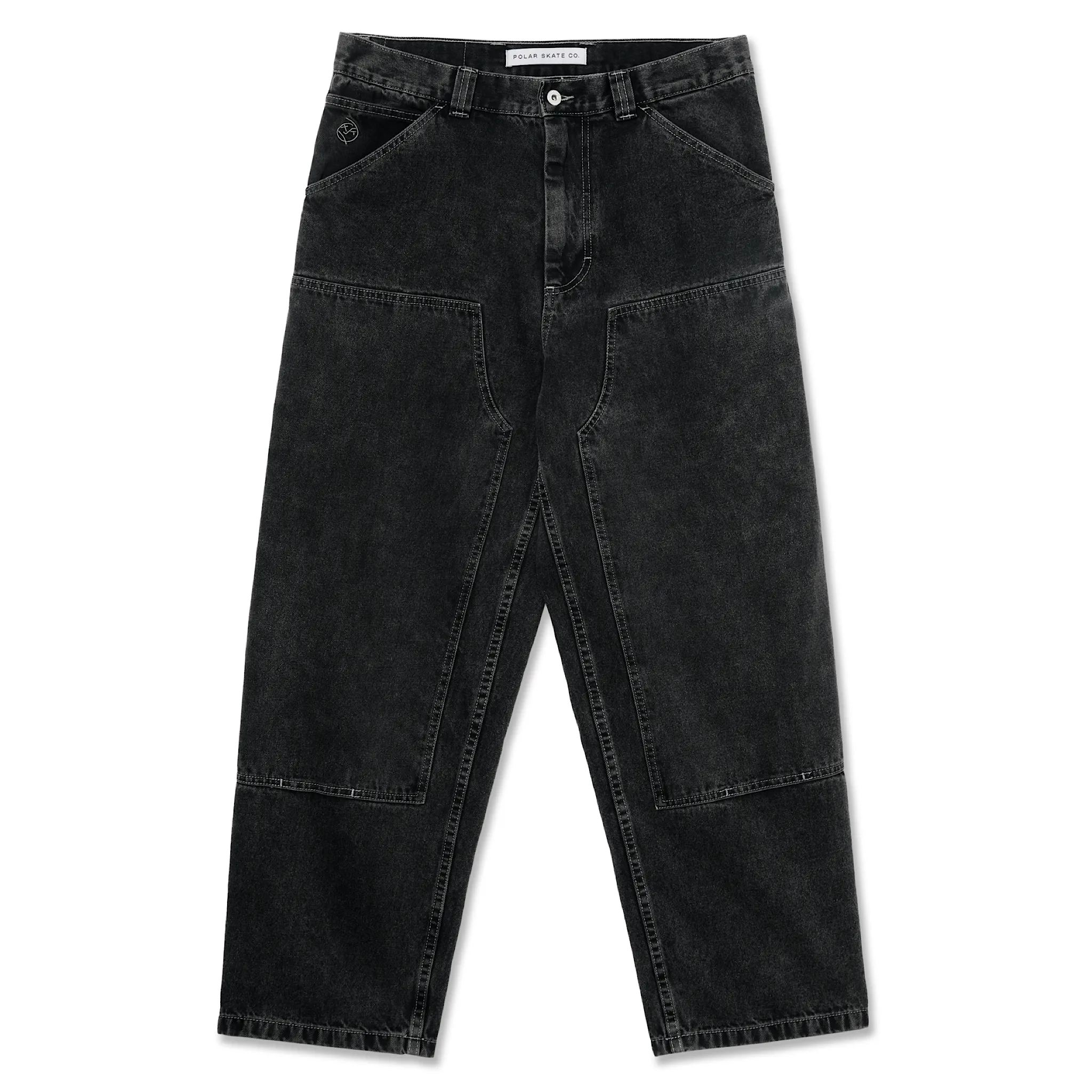 Polar Skate Co. - Big Boy Work Pants - Silver Black